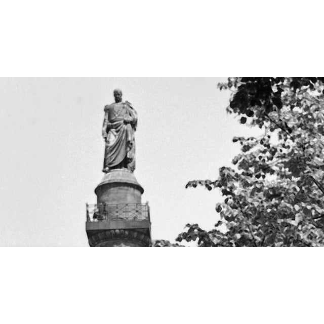 Traditional Ludwigs Column at Luisenplatz Square at Darmstadt, Germany, 1938, Printed 2021 For Sale - Image 3 of 5