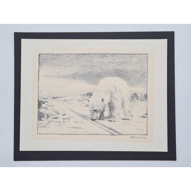 Fridtjof Nansen, Polar Bear, 1974, Lithograph For Sale - Image 12 of 13