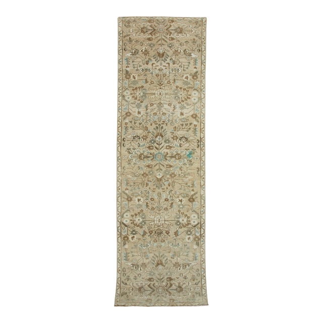 Turkish Oushak Runner Rug 2'10" x 16'1" #17937 For Sale