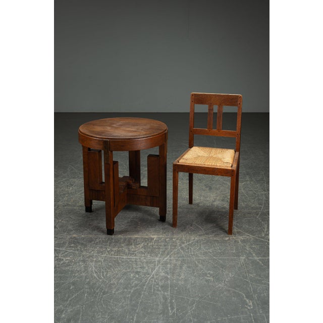 Amsterdam School Side Table, 1920s For Sale - Image 6 of 12