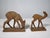 Ceramic Mid-Century Deer Sculptures in Terracotta by Else Bach for Karlsruhe Majolica, 1950s, Set of 2 For Sale - Image 7 of 10