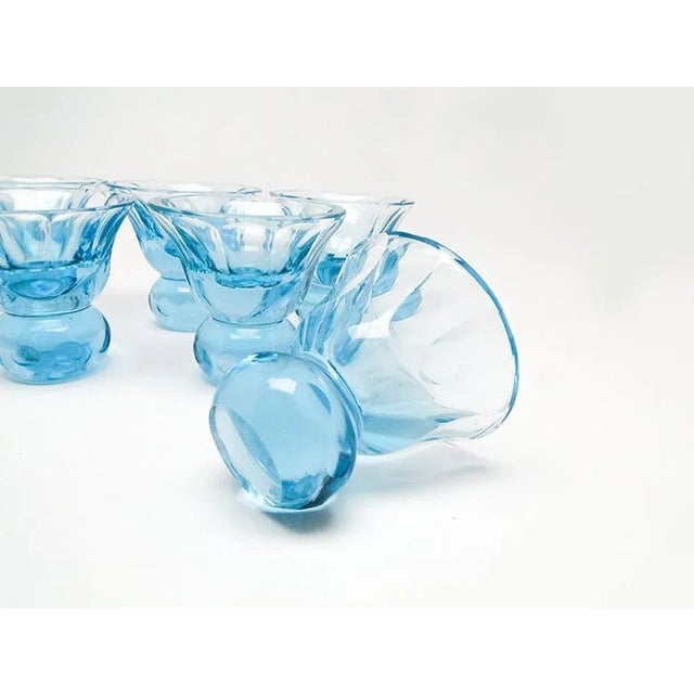 Art Deco Vodka Shots, 1930s, Set of 6 For Sale - Image 6 of 10