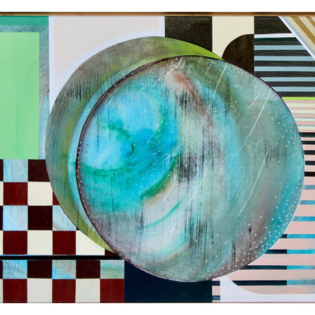 Suspended Between by Mary Crane Nutter Acrylic Paint on wood, 25"x13" Mary Crane Nutter lives in Walla Walla where her...