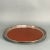 Mid-Century Modern Vintage 1970s Wood Grain Laminate Plated Serving Barware Tray For Sale - Image 3 of 13