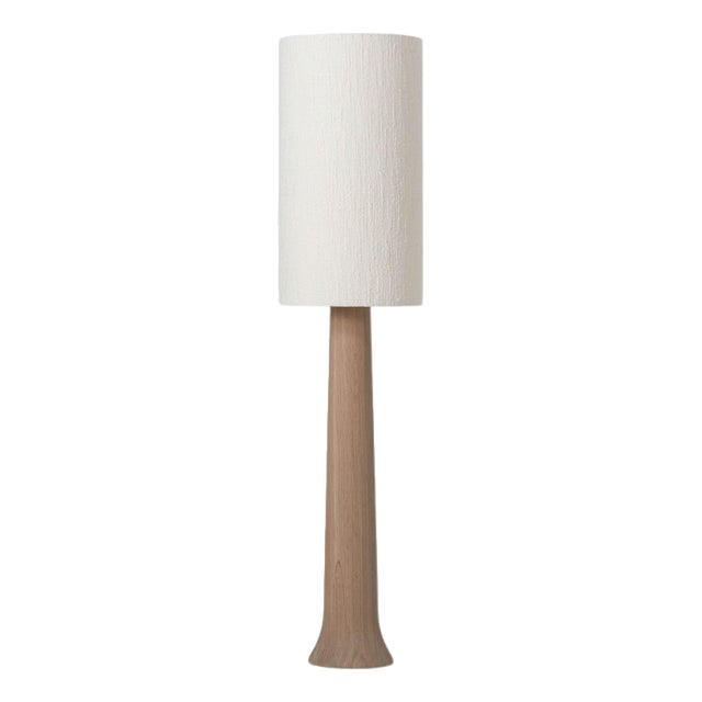 Chung FL5XL Gentle Natural Oak Lamp by Jeroen De Ruddere For Sale