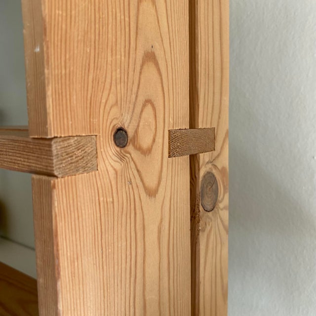 Mid-Century Pine Shelf, 1970s For Sale - Image 8 of 13