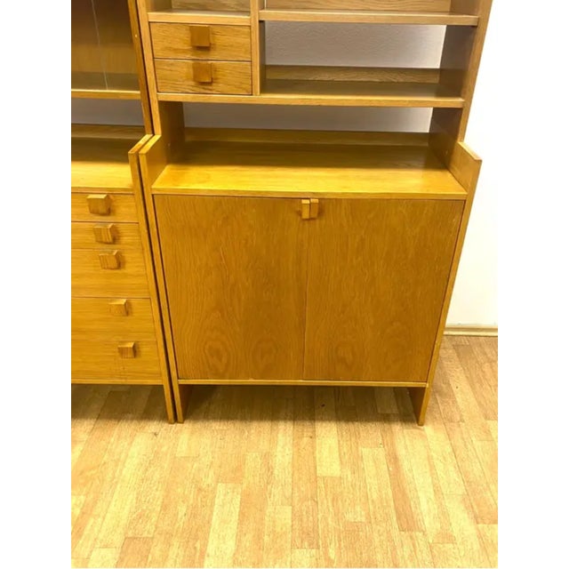 Brown Modular Chest of Drawers with Extension from ÚLUV, Czechoslovakia, 1960s For Sale - Image 8 of 10