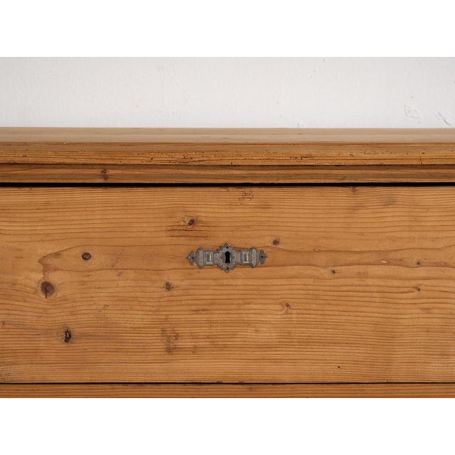 Brown Antique Provencal Style Chest of Drawers, 1920s For Sale - Image 8 of 11