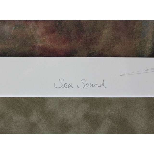 1990s 1990s Wai Ming "Sea Sounds" Signed & Numbered Lithograph Print W Coa For Sale - Image 5 of 12