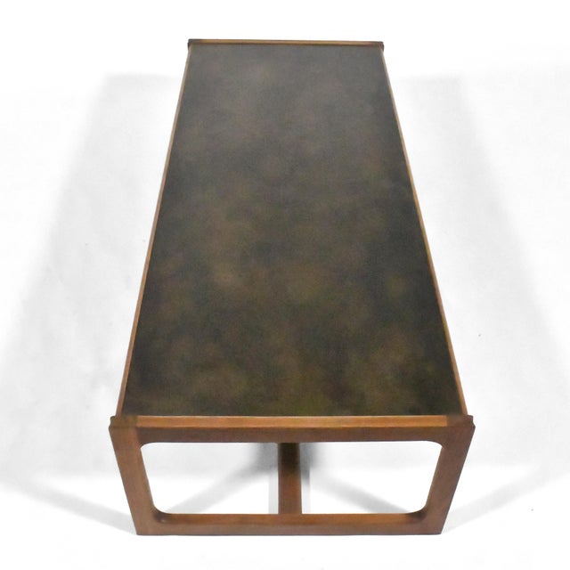 Folke Ohlsson Coffee Table with Bronze Top by DUX For Sale - Image 10 of 11