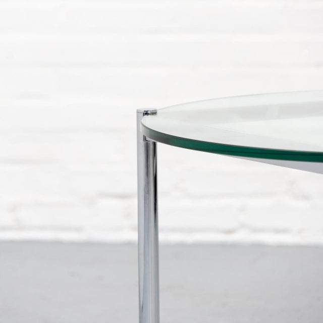Ludwig Mies van der Rohe MR Coffee Table by Mies van der Rohe for Knoll, 1980s For Sale - Image 4 of 12