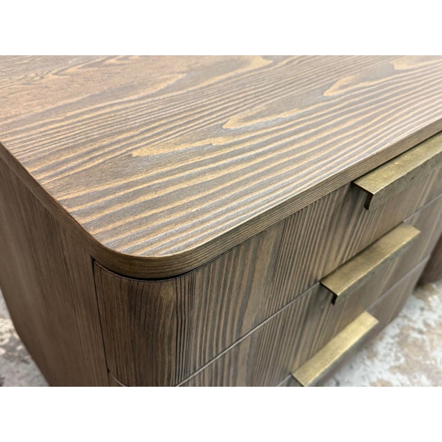 Gray Restoration Hardware Ciro Closed Nightstands, Pair For Sale - Image 8 of 12