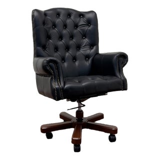 English Rochester Chesterfield Office Chair For Sale