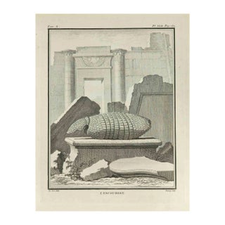 Jean Charles Baquoy, L'Encoubert, Etching, 1771 For Sale