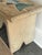 1980s Rustic Folk Art Hand Painted Fish Small Table For Sale - Image 9 of 10
