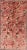Textile Turkish Oushak Vintage Carpet With Tribal Figures Set Soft Red Pink Background For Sale - Image 7 of 7