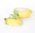 A charming late 20th-century Italian majolica covered table ornament modeled in the form of a ripe lemon. The piece is...