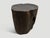 Andrianna Shamaris Charred Teak Wood Tray Side Table For Sale - Image 4 of 6