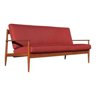 1950s Mid Century Teak Sofa by Grete Jalk for France & Søn, Circa 1950s For Sale