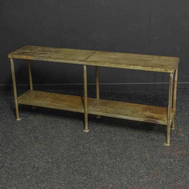 Industrial Greenhouse Table, 1970s For Sale - Image 11 of 13