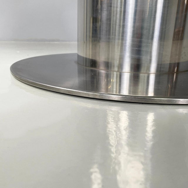 Italian Modern Round Dining Table Cidonio attributed to Antonia Astori for Cidue, 1970s For Sale - Image 17 of 18