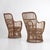 Vintage Rattan Armchairs, 1960s, Set of 2 For Sale - Image 4 of 14