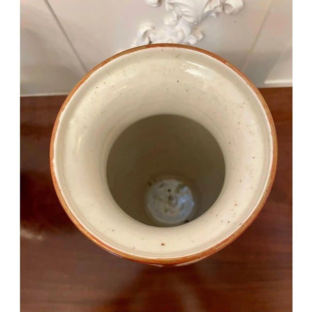 Victorian Japanese Kutani Porcelain Vases, Set of 2 For Sale - Image 5 of 15