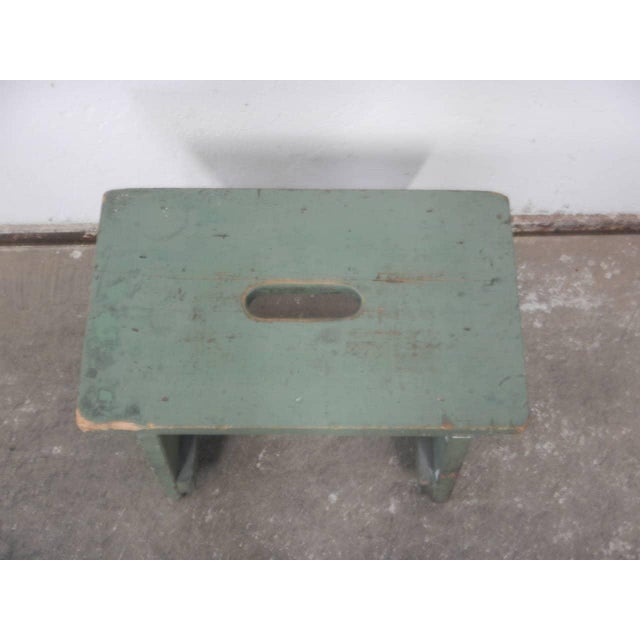 1960s Fir Wood Stool, 1960s For Sale - Image 5 of 8