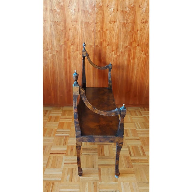 This extraordinary piece is far more than just a beautiful seat to me—it is a treasured token of a lifelong friendship. It...
