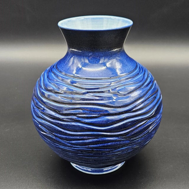 Mid-Century Modern Porcelain Vase by Bossis for Limoges, 1950s For Sale - Image 4 of 6