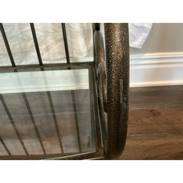 Old World Metal Bakers/Wine Rack For Sale - Image 14 of 17