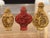 Vintage Chinese / Chinoiserie Style Relief Decorated Snuff Bottles - Set of 3 For Sale - Image 9 of 11