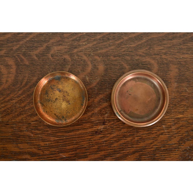Heintz Arts & Crafts Bronze Ashtray or Catchall For Sale In South Bend - Image 6 of 9