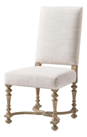 Early English Upholstered Side Chair