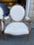 Wood 1950s Italian Louis XVI Style Carved Arm Chairs With Roses - a Pair For Sale - Image 7 of 10
