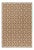 Sunrise Indoor Outdoor Rug Beige & Cream 5'3"x7'6" For Sale