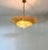Mid-Century Modern Murano Chandelier Ceiling Light Original Palmette, Amber Glasses and Transparent Glass For Sale - Image 3 of 6