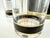 Mid-Century Modern 1960s Mid-Century Modern Culver Black and Gold Lowball Glasses With Coordinating Ice Bucket – Set of 5 For Sale - Image 3 of 10