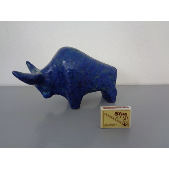 Large Studio Ceramic Bull from Otto Keramik, 1960s For Sale - Image 14 of 18