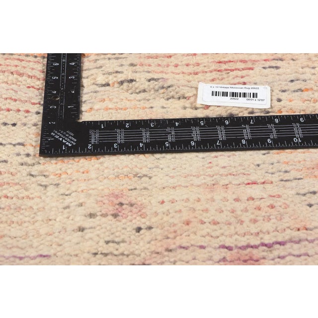 Vintage Boujad Moroccan Rug - 06'01 X 12'07 For Sale In Dallas - Image 6 of 10