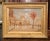 Midcentury French Parisian Scene Oil Painting in Gilt Frame Signed A. Blanchard For Sale - Image 11 of 11