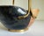Macabo Aldo Tura for Macabo Cusano Goat Leather, Wood, & Brass Handled Bowl, Italy 1960s For Sale - Image 4 of 13