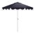 Torsa 9 Ft Crank Umbrella, Navy/White Pole For Sale
