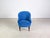 Blue Antique Victorian Lounge Chair, 1890 For Sale - Image 8 of 8