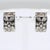Contemporary 18k White Gold & Diamond Cuff Earrings, A Pair For Sale - Image 3 of 4