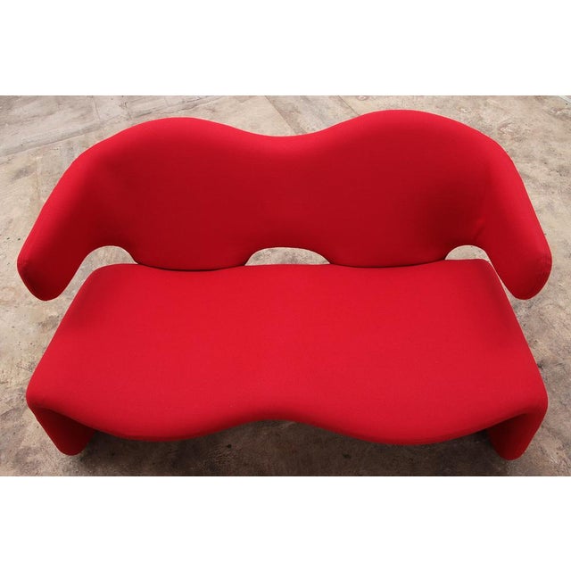 Djinn 2-Seater Sofa by Oliver Mourgue for Airborne, 1960s For Sale - Image 12 of 16