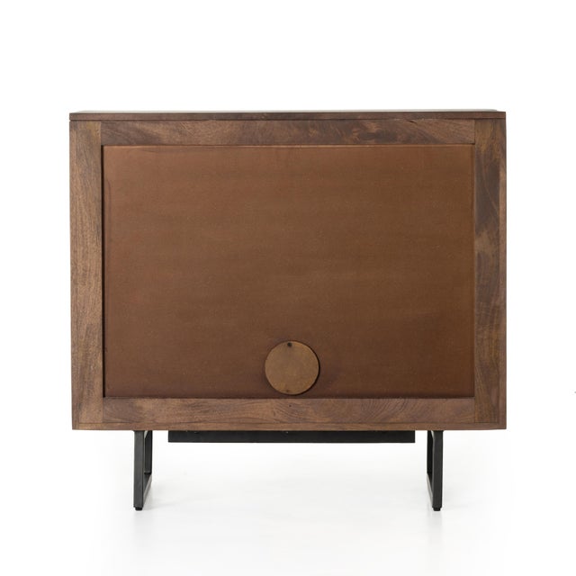 Four Hands Carmel Small Cabinet, Brown Wash For Sale - Image 10 of 12