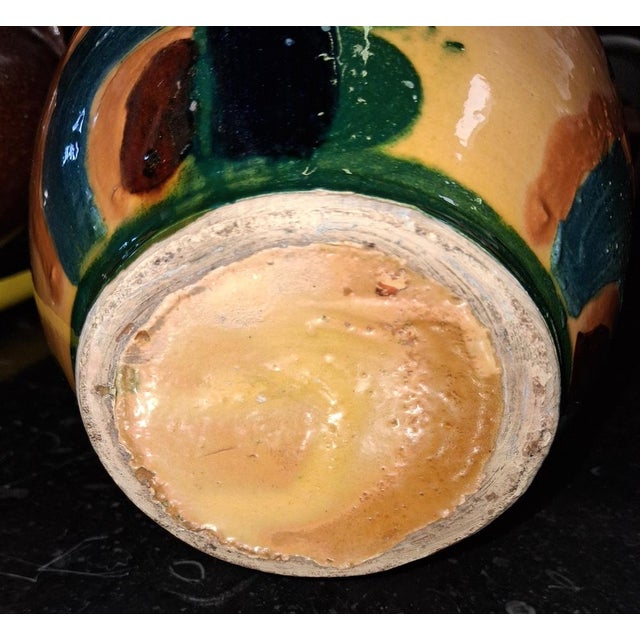 Art Deco Glazed Ceramic Vase – Bonfils Pottery, Ferney-Voltaire Charming glazed ceramic vase made by the Bonfils Pottery...