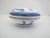 Japanese Shunga Secret Erotica Blue Porcelain Seal Paste or Trinket Jar With Lid For Sale - Image 4 of 10