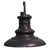 Black Large Industrial Gun Metal Wall Light, 1930 For Sale - Image 8 of 8
